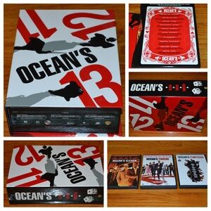 Ocean’s Eleven / Twelve / Thirteen DVD Trilogy 3-disc box set